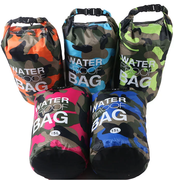 Camouflage Storage Dry Bag Mei Shoulder Strap